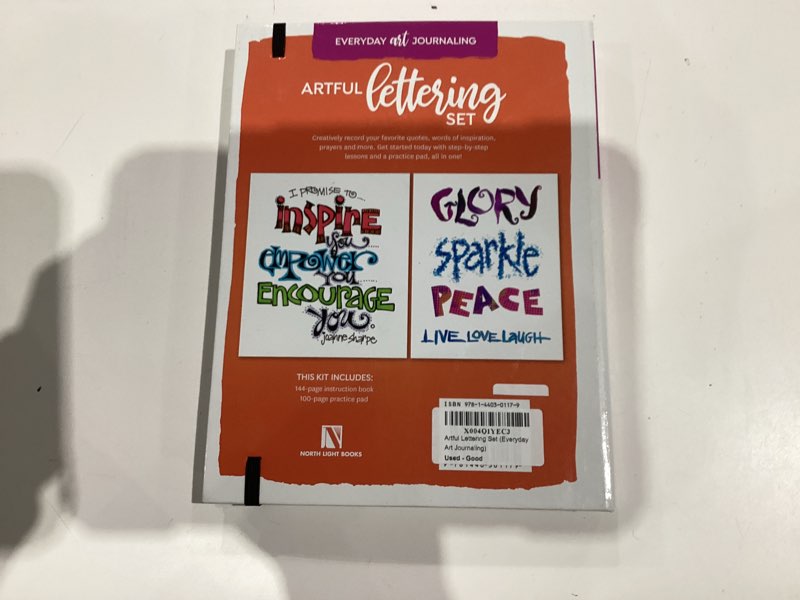 Condition photo showing Good Condition for Artful Lettering Set (Everyday Art Journaling)