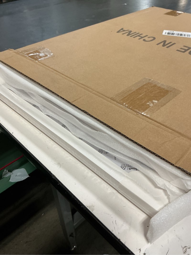 Condition photo showing Good Condition for egofine 16x20 solid wood poster frame matted for 11x14 and 12x16 white - acrylic plexiglass front for wall mounting hanging picture frame vertically or horizontally, set of 2 white 16x20