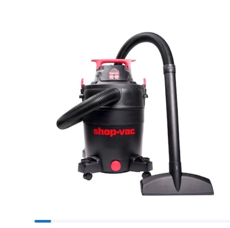 shop-vac 14-gallon 6 hp corded wet/dry shop vacuum with accessories included