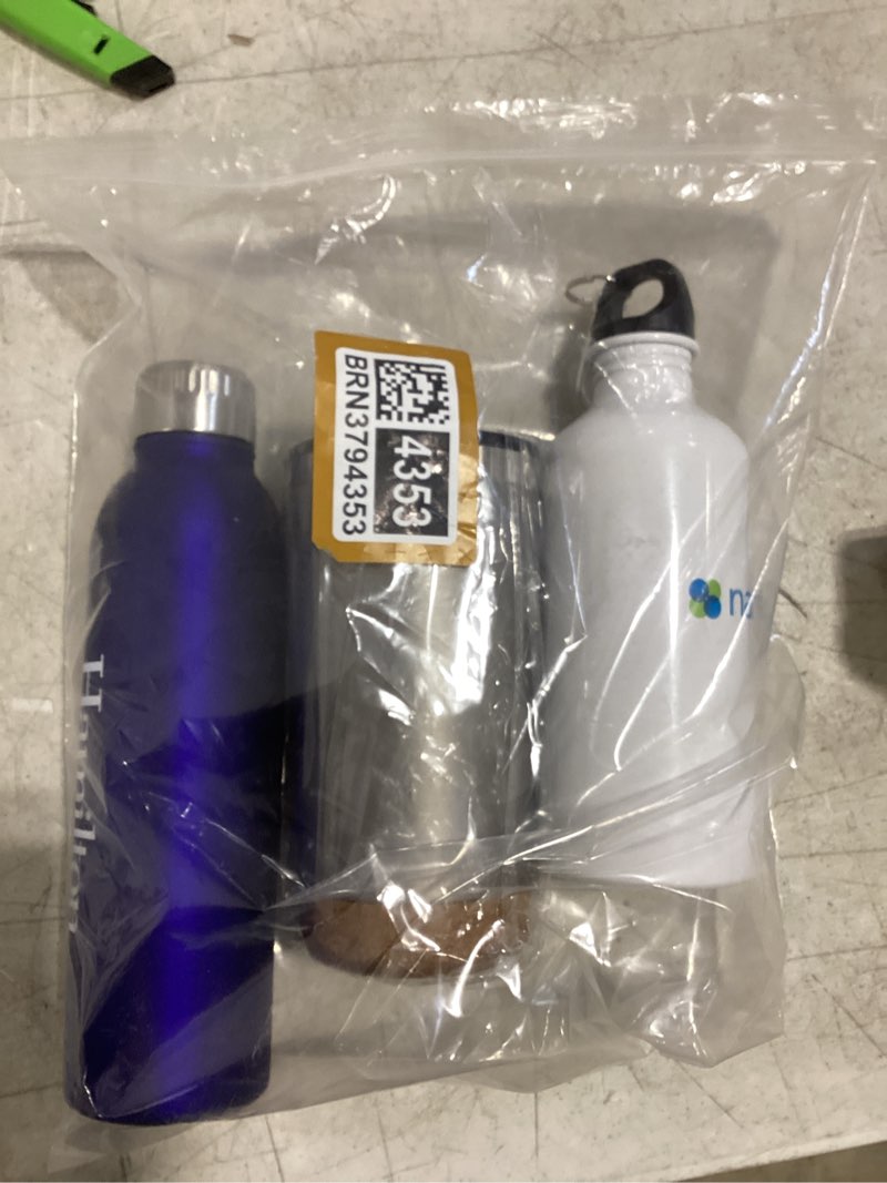 water bottles
