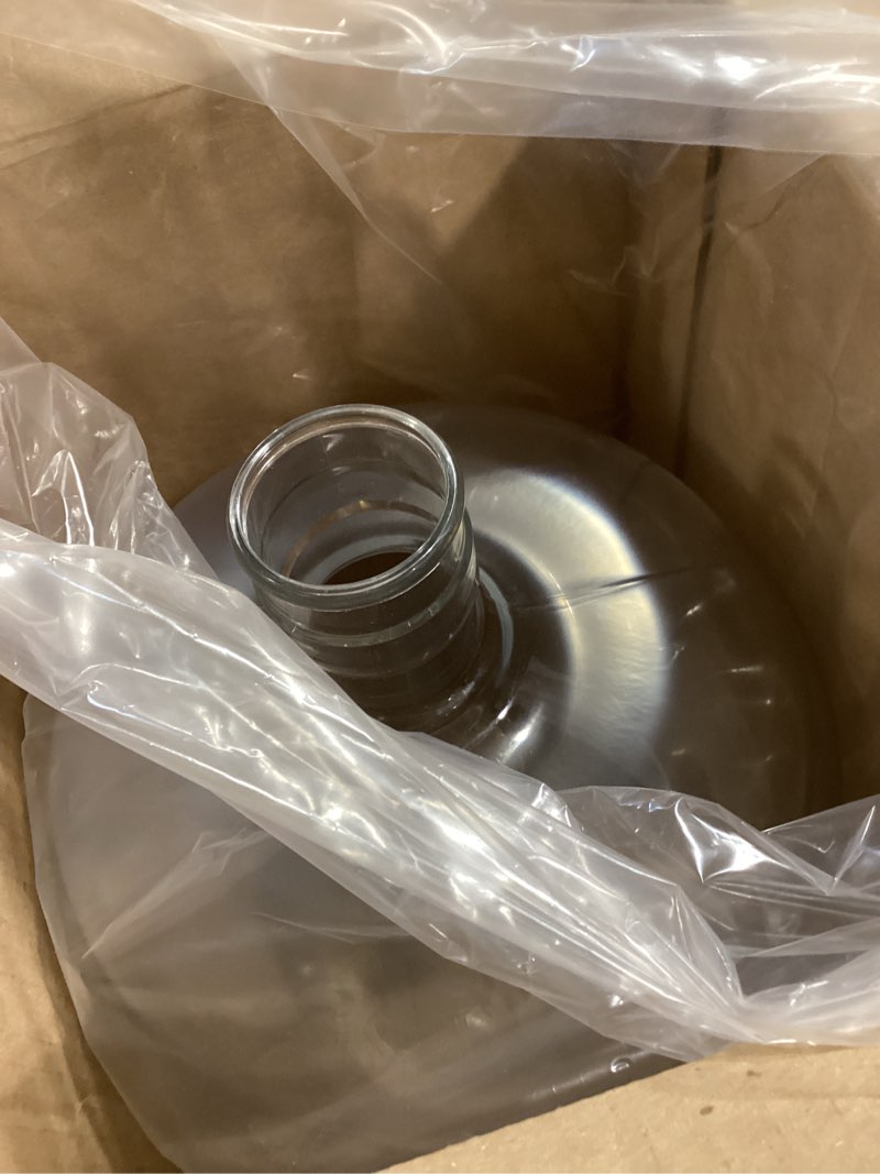 Condition photo showing Good Condition for vintage shop carboy5 5 gallon plastic carboy, clear