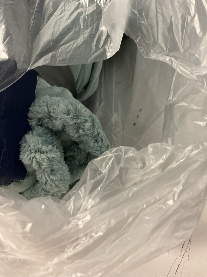 Condition photo showing Good Condition for BEDELITE Fleece Queen Comforter Set -Super Soft & Warm Fluffy Haze Blue Bedding, Luxury Fuzzy Heavy Bed Set for Winter with 2 Pillow Cases Haze Blue Queen