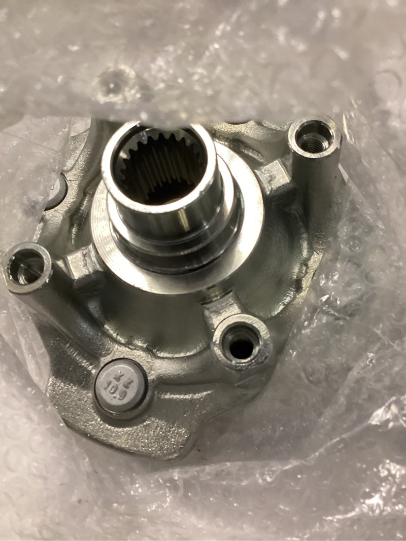 Condition photo showing New/Like New for caltric front left or right wheel hub compatible with honda rancher 420 trx420fe 4x4 es 2007-2012