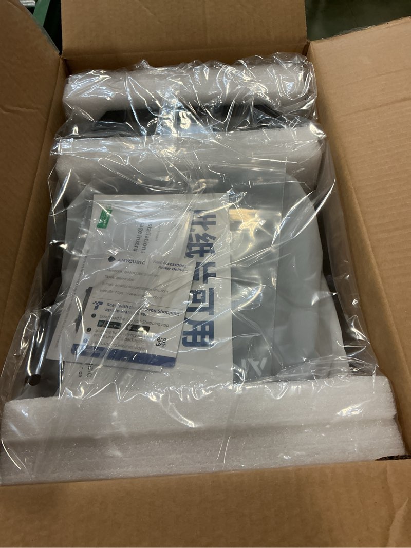 Condition photo showing Good Condition for ANYCUBIC Photon Mono 4, Resin 3D Printer with 7'' 10K Mono LCD Screen, Stable LighTurbo Light Source and 70mm/h Fast Printing, Print Volume 6.04'' x 3.42'' x 6.49''