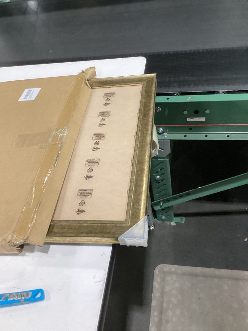 HLiWEGNS Antique Gold 18x22 Frame – Poster Frame with Aged Gold Finish – Picture Frame for 18 x 22 A