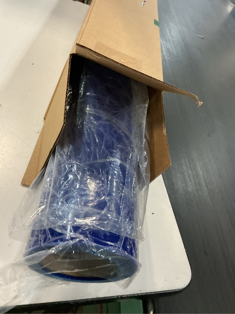 Condition photo showing Good Condition for floor protection film, 24 inch x 200' roll, made in usa, blue self adhesive floor protector for moving and construction, temporary covering for protection of hardwood, tile, other hard surfaces