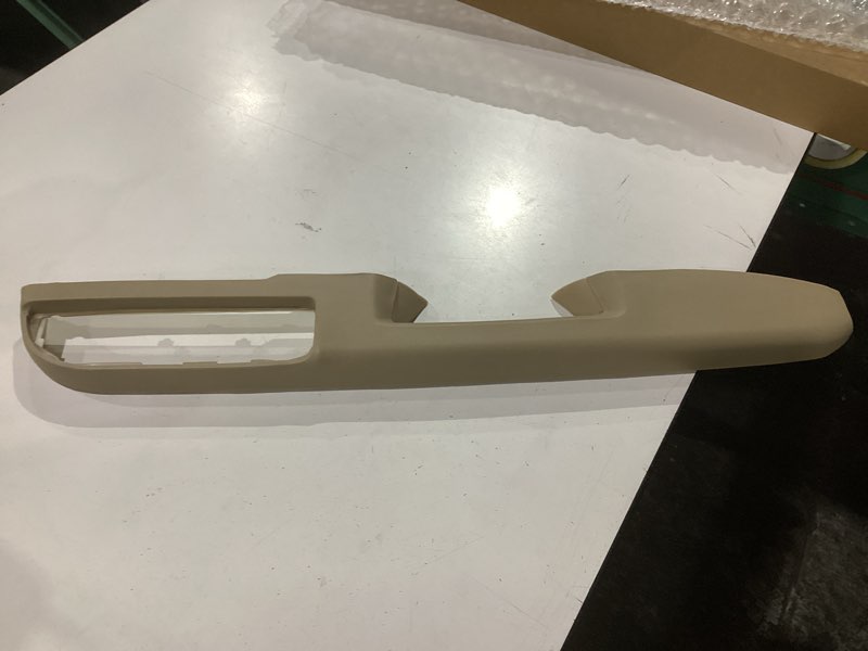 Condition photo showing New/Like New for kairay 80994 front right passenger side armrest, door panel compatible with chevy silverado avalanche suburban gmc sierra yukon 2010-2014, door release handle above armrest 27 in, tan gm# 84127280 passenger side tan