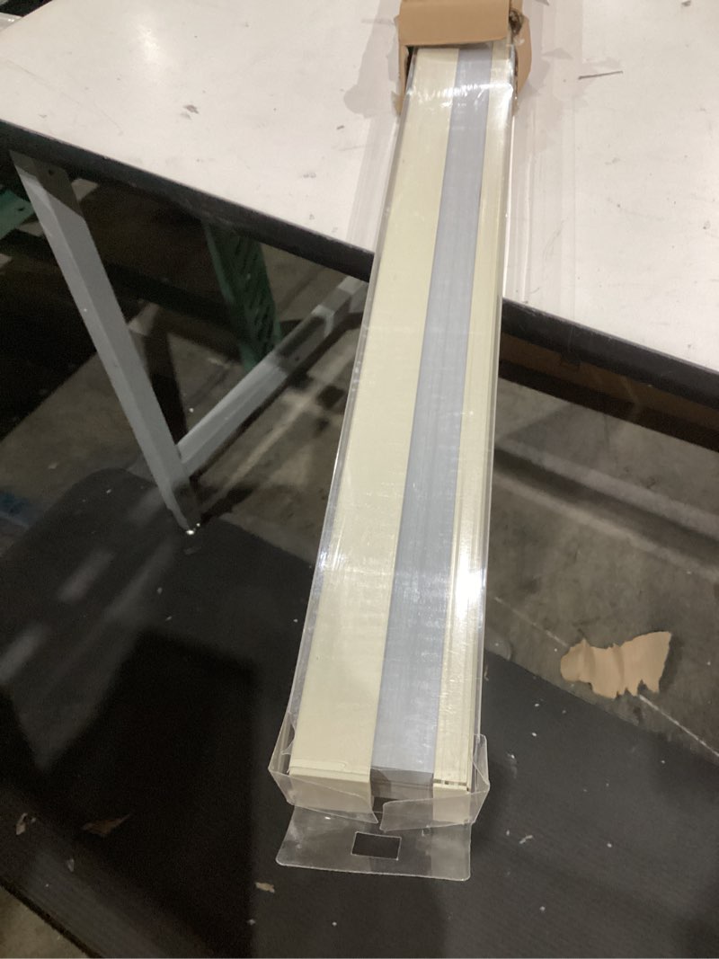 Condition photo showing Good Condition for changshade cordless cellular shades, blackout honeycomb shades for windows, pull down pleated blinds, easy to install for indoor windows and french doors,50" w x 72" h, beige blackout beige-color coordinated 50"w x 72"h