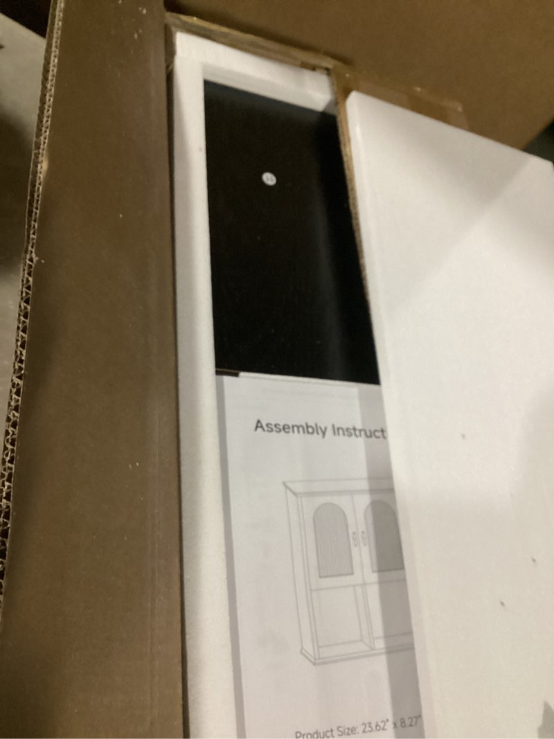 Condition photo showing Good Condition for CJL Bathroom Wall Cabinet with Fluted Door, 23.6'' x 29.5'' Medicine Cabinet, Over The Toilet Storage Cabinet, Black