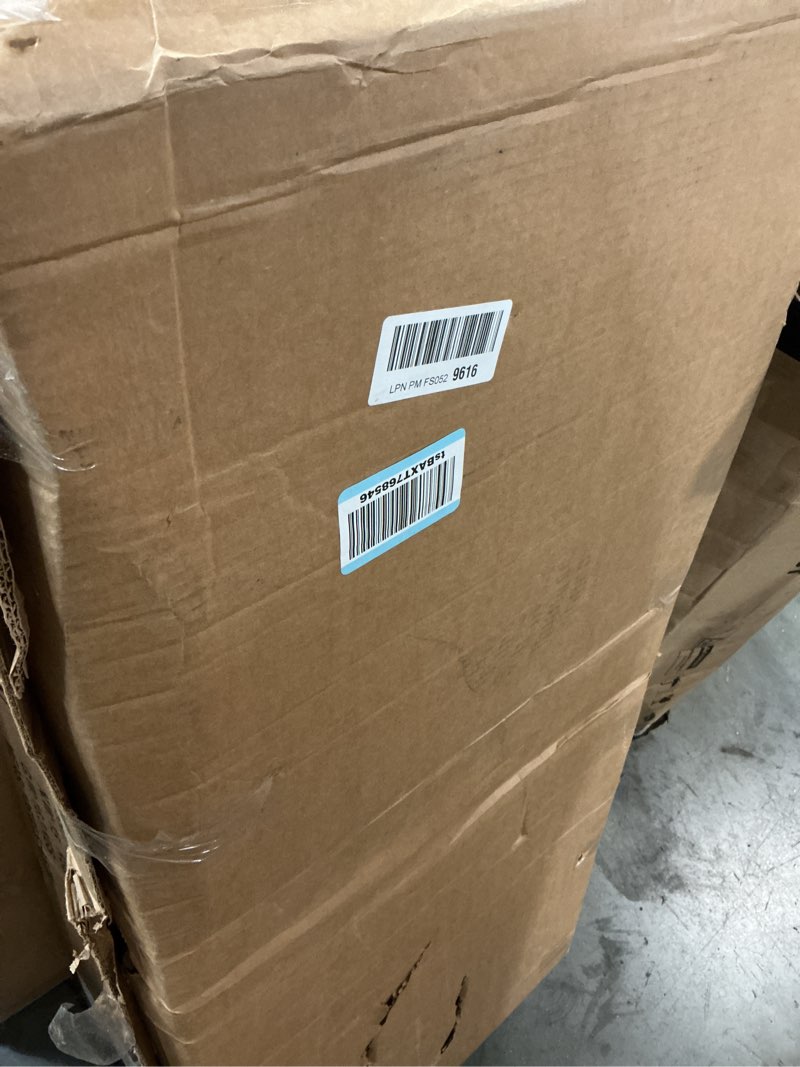 Condition photo showing As Is for walking pad, under desk treadmill for home and office, 2.5 hp portable walking jogging running machine with remote control and led display