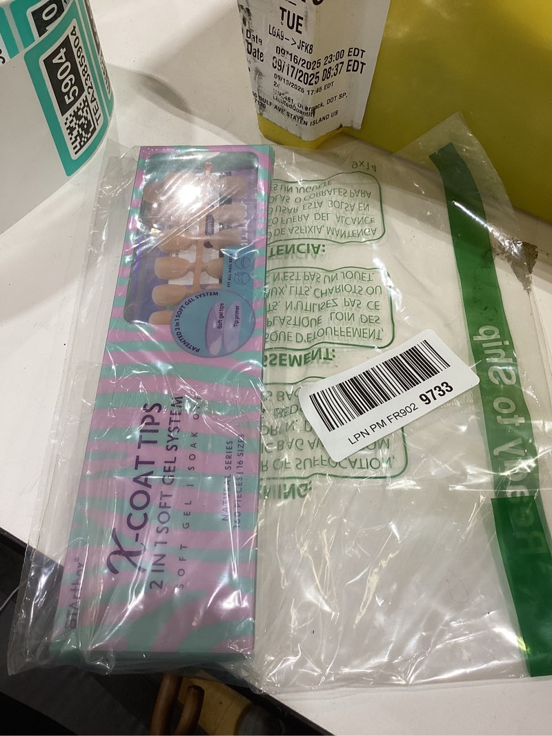 Condition photo showing New/Like New for BTArtbox 160pcs Almond Plastic False Nails, Extra Short with Primer Cover, Jelly XCOATTIPS, 16 Sizes, Full Well Tips, Pressure Comfortable Wear, Last 28+ Days, Ideal Gift Y-Extra Short Almond