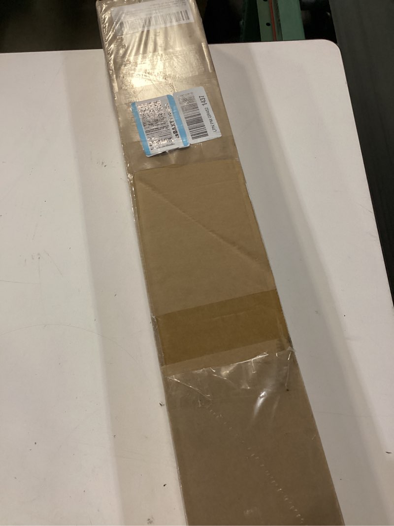 Condition photo showing New/Like New for 32" concealed sliding barn door hardware kit with soft close mechanism for 24in passage opening, hidden sliding door hardware, trackless rail, wall mount for interior wooden doors (no door) 32'' hardware kit