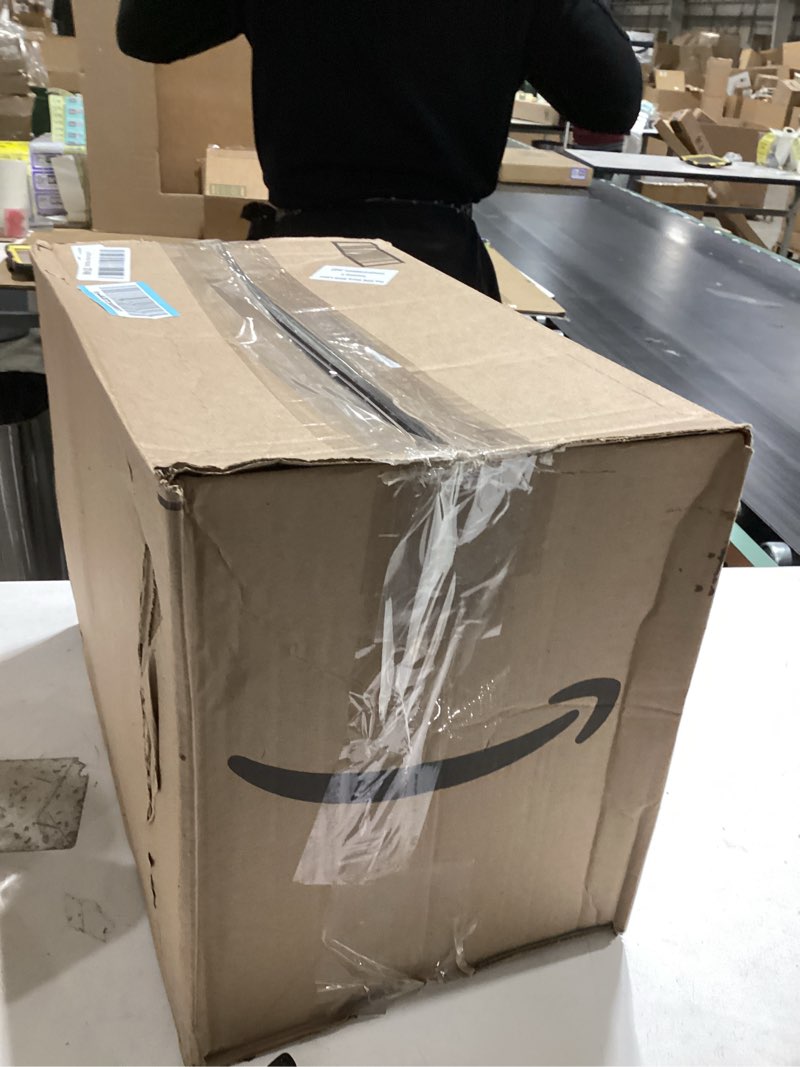 Condition photo showing Good Condition for Yiyiring 2pcs 5 Gallon Red Step on Trash Can Hands-Free Waste Bin with Odor Control Lid Touchless Sa