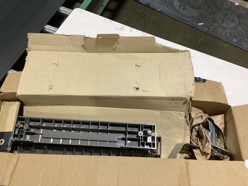 Condition photo showing As Is for samsung stacking kit for 27” wide front load washer and dryer combo, small space saving solution for stackable laundry machine sets, all parts included, skk-8k