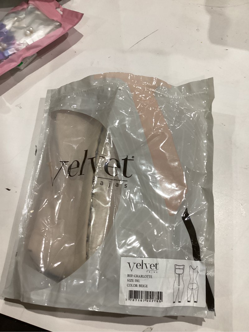 Condition photo showing New/Like New for M&D Fajas Colombianas Reductoras y Moldeadoras Post Surgery Compression Stage 2 Beige-thin Removable Straps-0478 3X-Large