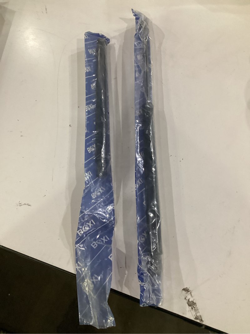 Condition photo showing Good Condition for qty(2) boxi 6913 gas charged universal lift supports extended length 12.50" compressed length 8.50" 36 lbs 3/8" ball socket gas struts shocks for tool box lid boat storage lids truck topper truck cap