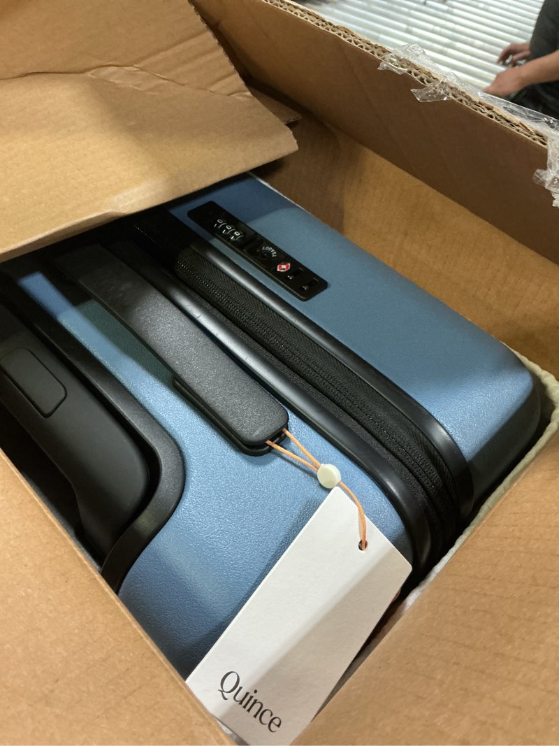 Condition photo showing Good Condition for Expandable Small Carry-On Suitcase, Blue