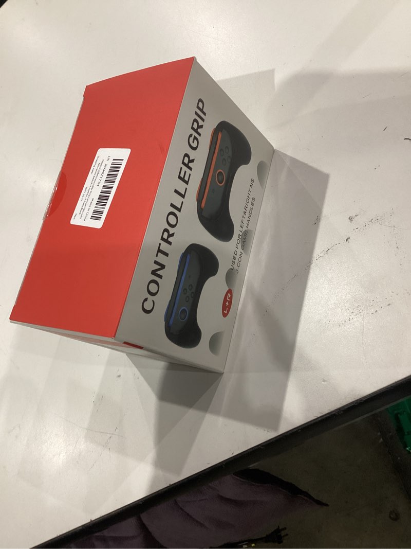 Condition photo showing New/Like New for TiMOVO Controller Grip Compatible with Nintendo Switch 2 JoyCon, 2 Pack Ergonomic Hand Grip Sturdy ABS, Switch 2 JoyCon Grip Wear-Resistant and Sweatproof for Switch 2 Accessories, Black