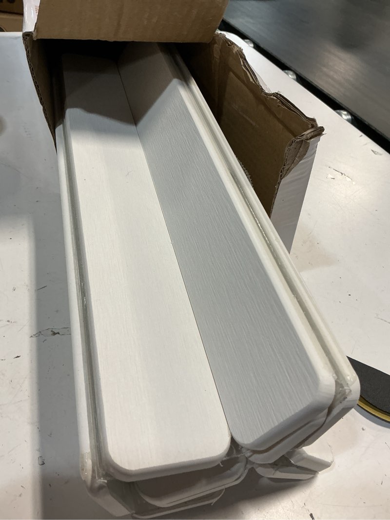 Condition photo showing Good Condition for large stone dish drying mats for kitchen counter 24"(l)×16"(w) foldable quick dry stone dish drying mats kitchen absorbent diatomaceous earth drying stone mat for dishes bottles cups white foldable-white 23.6" x 15.4"