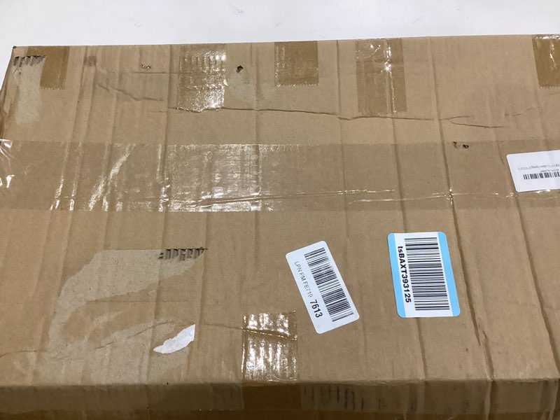 Condition photo showing As Is for 80QT Dual Pull Out Trash Can Under Cabinet with Soft-Close Slides, Heavy Duty Under Sink Trash Can Up to 130 LB for Kitchen, Garbage Can Not Included, Requires Minimum Cabinets Opening 16" W X 23" D 80QT 16" W X 23" D