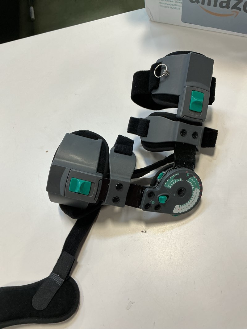 Condition photo showing As Is for Adjustable Hinged Elbow Brace ROM Arm Braces Post OP Stabilizer Support After Surgery, Injury Recovery Ligament and Tendon Repairs and Dislocation splint with Sling Pain Relief (Right)