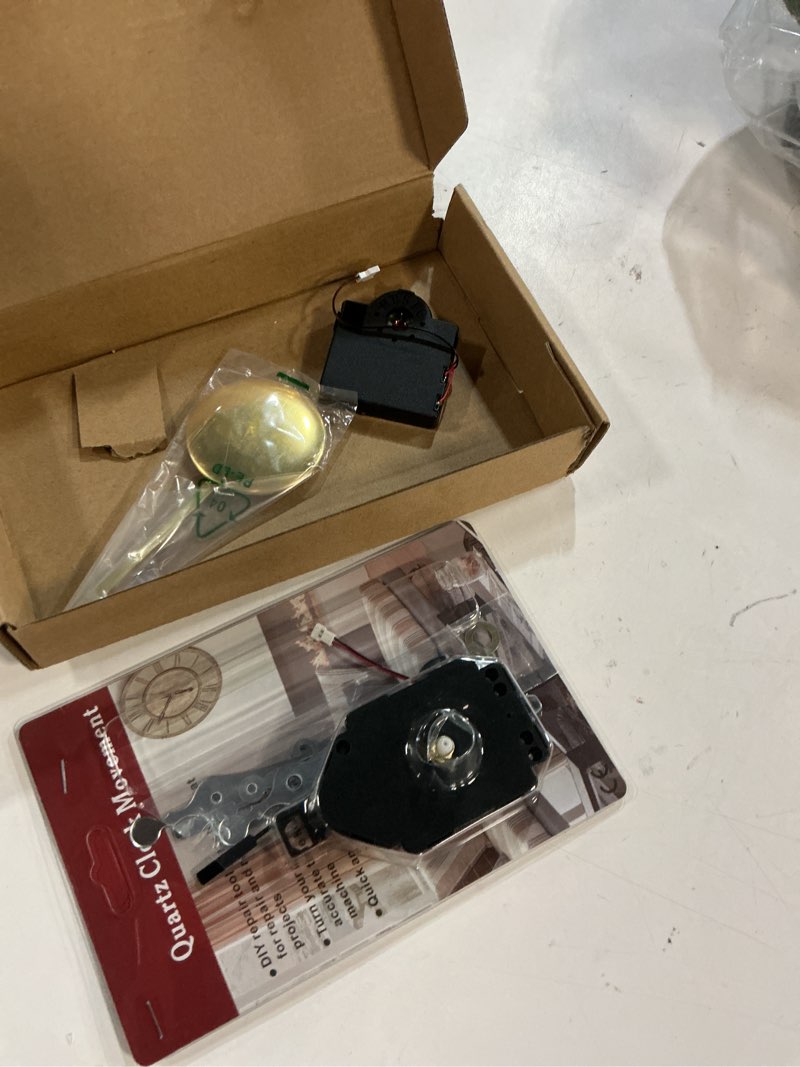 Condition photo showing Good Condition for Hicarer Quartz Pendulum Trigger Clock Movement Chime Westminster Melody Mechanism Clock Kit with 3 Pairs of Hands