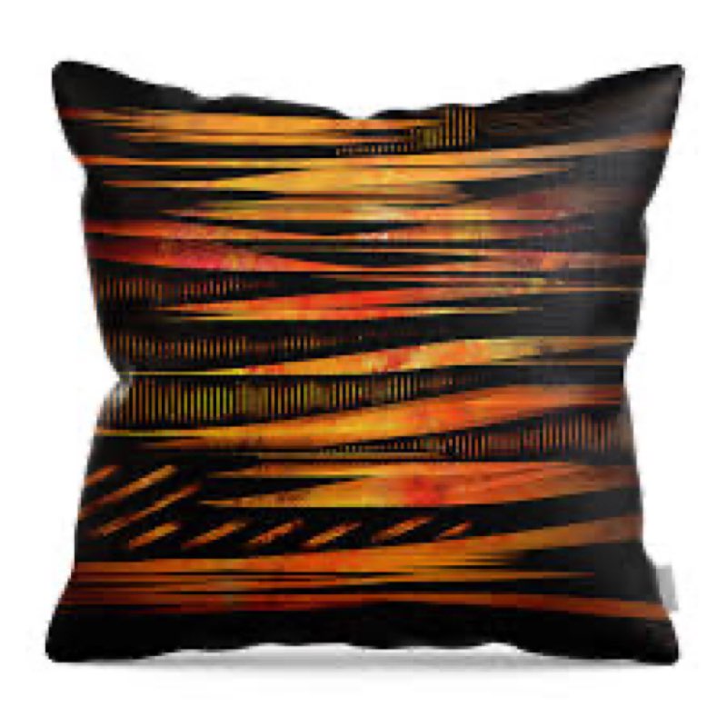 Glow Stack Throw Pillow
