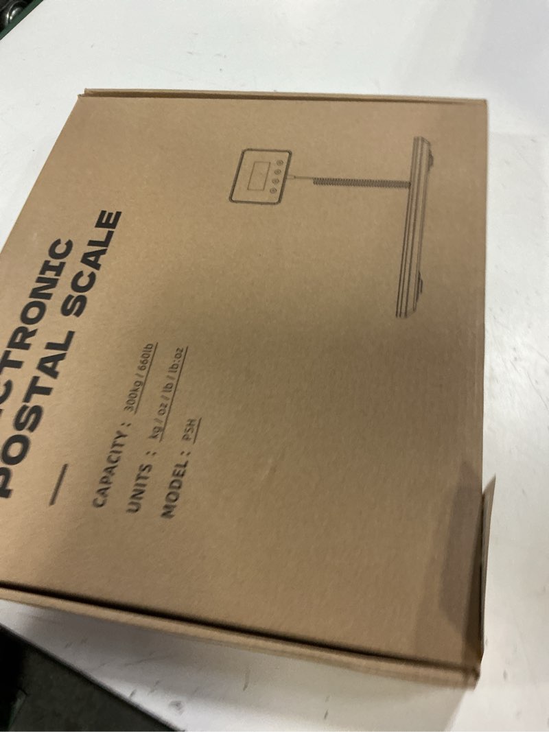 Condition photo showing New/Like New for kuaivo shipping scale, 660lbs heavy duty digital luggage scale for packages, 0.35oz high accurate postage scale for small business, warehouse, home use, battery & charging cable include