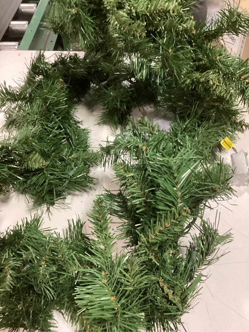 Condition photo showing Good Condition for 6ft Christmas Cedar Garland, Real Touch Pine Garland, Realistic Cypress Garlands Christmas Decorations for Mantel, Table, Stairs, Porch - Indoor Outdoor Xmas Holiday Decor
