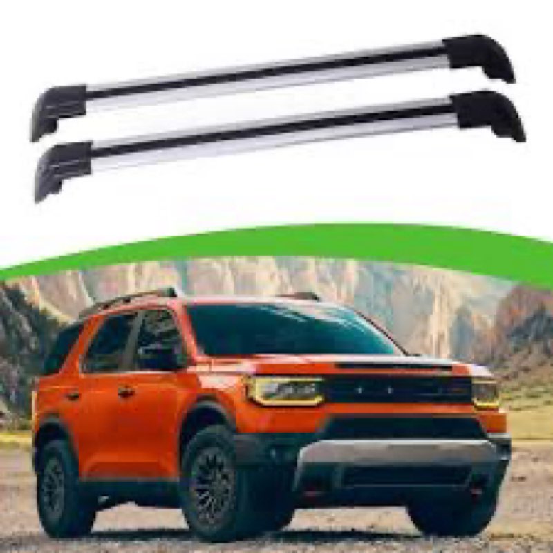 tuyoung all aluminum roof rack cross bars compatible with honda passport 2026 with raised side rails, 260lbs lockable heavy duty roof rails crossbars cargo carrier luggage kayak accessories compatible with passport 2026