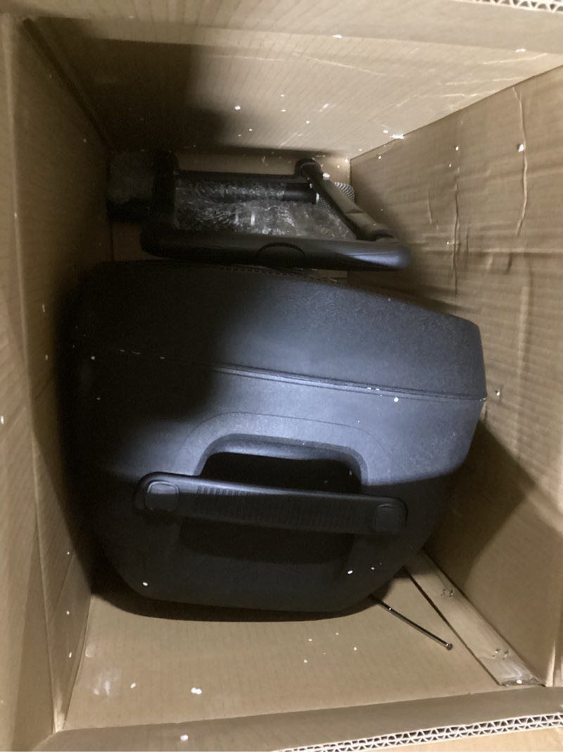 Condition photo showing As Is for Pyle Portable PA Bluetooth Speaker System - 1000W Active Powered Home Outdoor Speaker w/ 12" Subwoofer 1.3" Tweeter, Rechargeable Battery, Wheels, USB SD, 2 Wireless Microphone, Remote PPHP129WMU.5