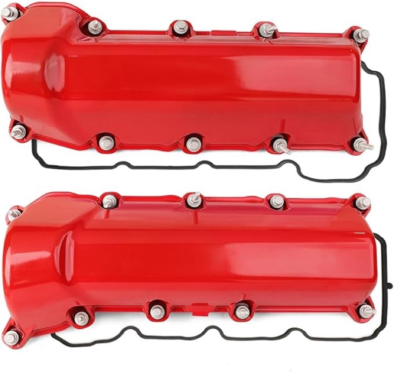 MITZONE Upgrade Aluminum Valve Cover Compatible with Dodge Ram 1500 Durango Dakota Nitro Jeep Comman