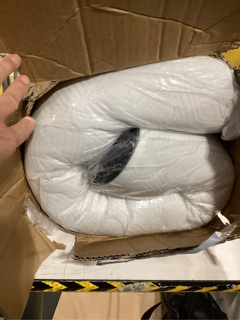 Condition photo showing Good Condition for extra firm mattress topper twin: high density foam super support for back pain relief, naturally cooling for hot sleeper, breathable washable anti-slip cover, certipur-us oeko-tex certified 75x38x3 twin 3 inch extra firm