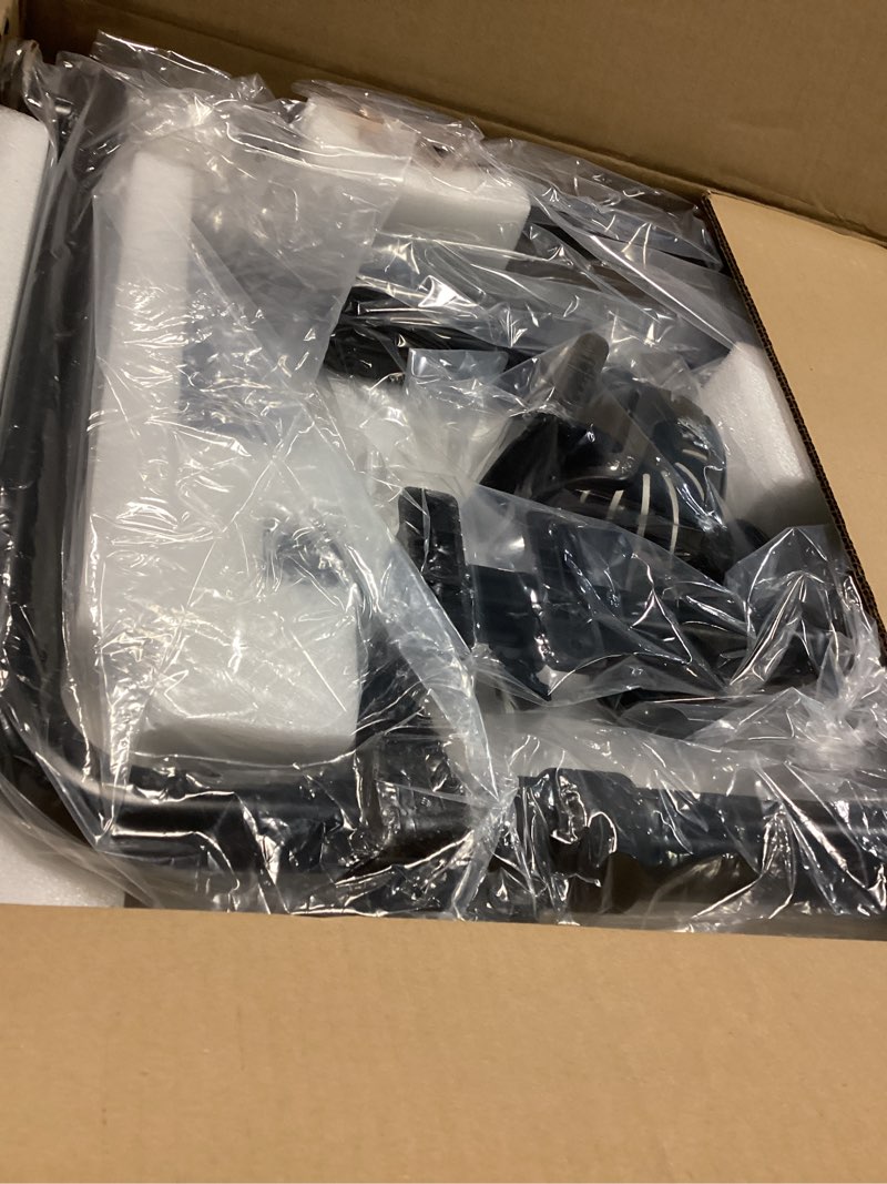 Condition photo showing Good Condition for 23.6"*15.7" Tray Table, 360° Swivel Table for Recliner, tv Tray with Ergonomic Stand Assist Safety Individually Adjustable Handle, Laptop Desk for Couch, Sofa and Recliner