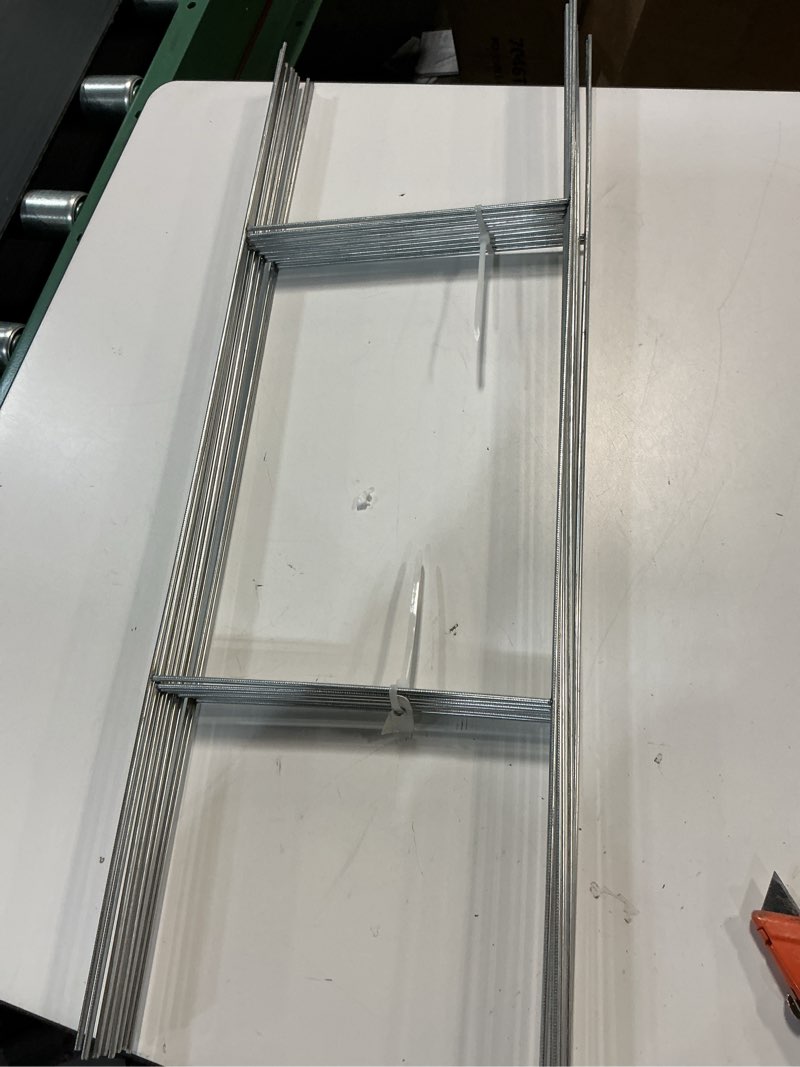 Condition photo showing Good Condition for 12 Pack Heavy Duty Metal H Frame Wire H Stakes, 17.5'' x 7'' Yard Sign Stake for 4mm Corrugated Signs