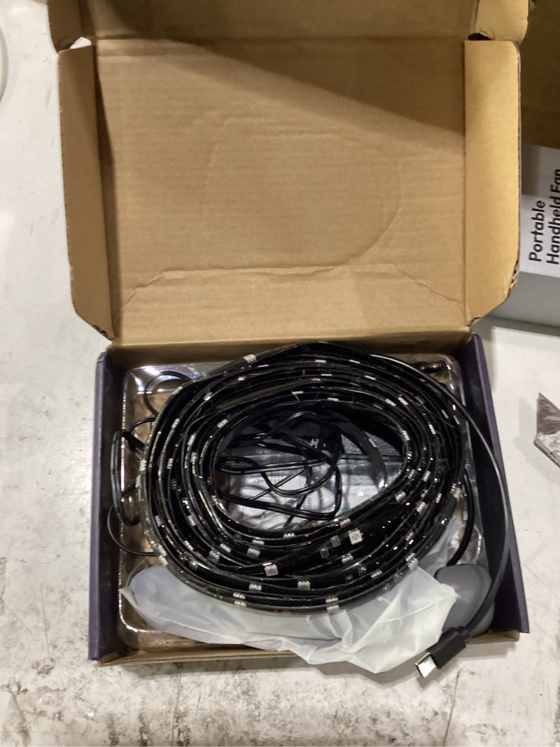 Condition photo showing Good Condition for kantutoe tv led backlight sync to screen, 20.34ft led lights for 65-100 inch tvs & pc monitors, smart app control tv lights that change with tv, backlight with camera, music sync strip lighting 20.34ft for 65"-100" tv