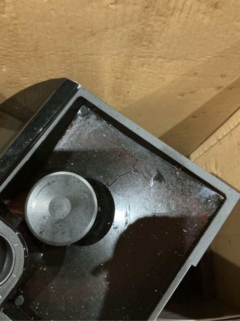 Condition photo showing As Is for breville bdc650bss grind control coffee maker with grinder, brushed stainless steel, thermal carafe
