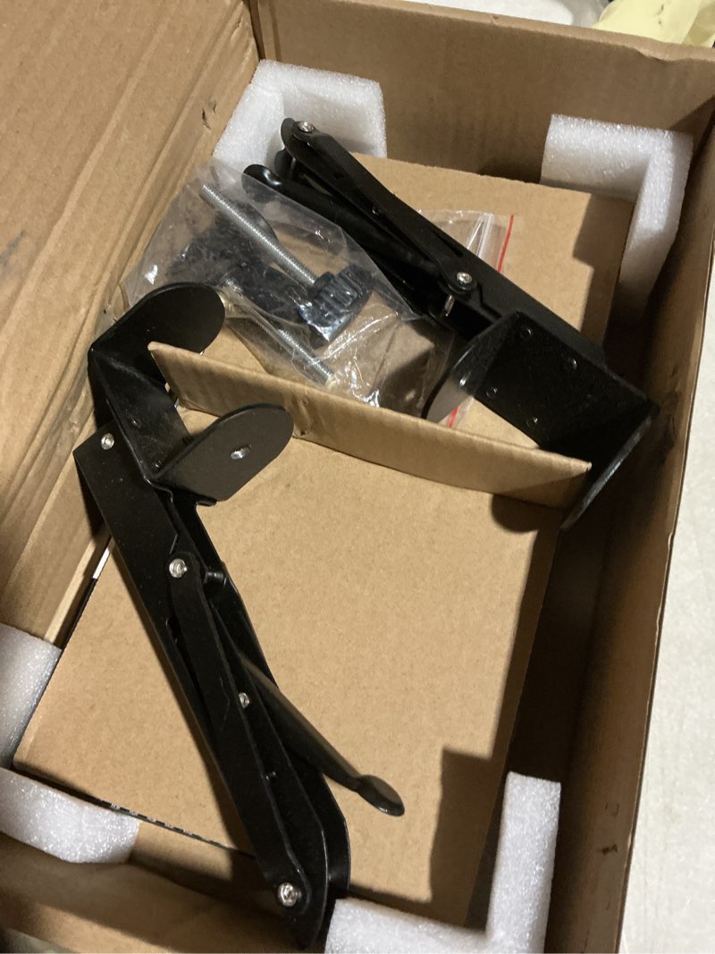 Condition photo showing As Is for HONJIE Computer Arm Rest for Desk, Suitable for Office desks, Sturdy Mouse arm Support, Computer Desk Extender, Suitable for Home and Office Black