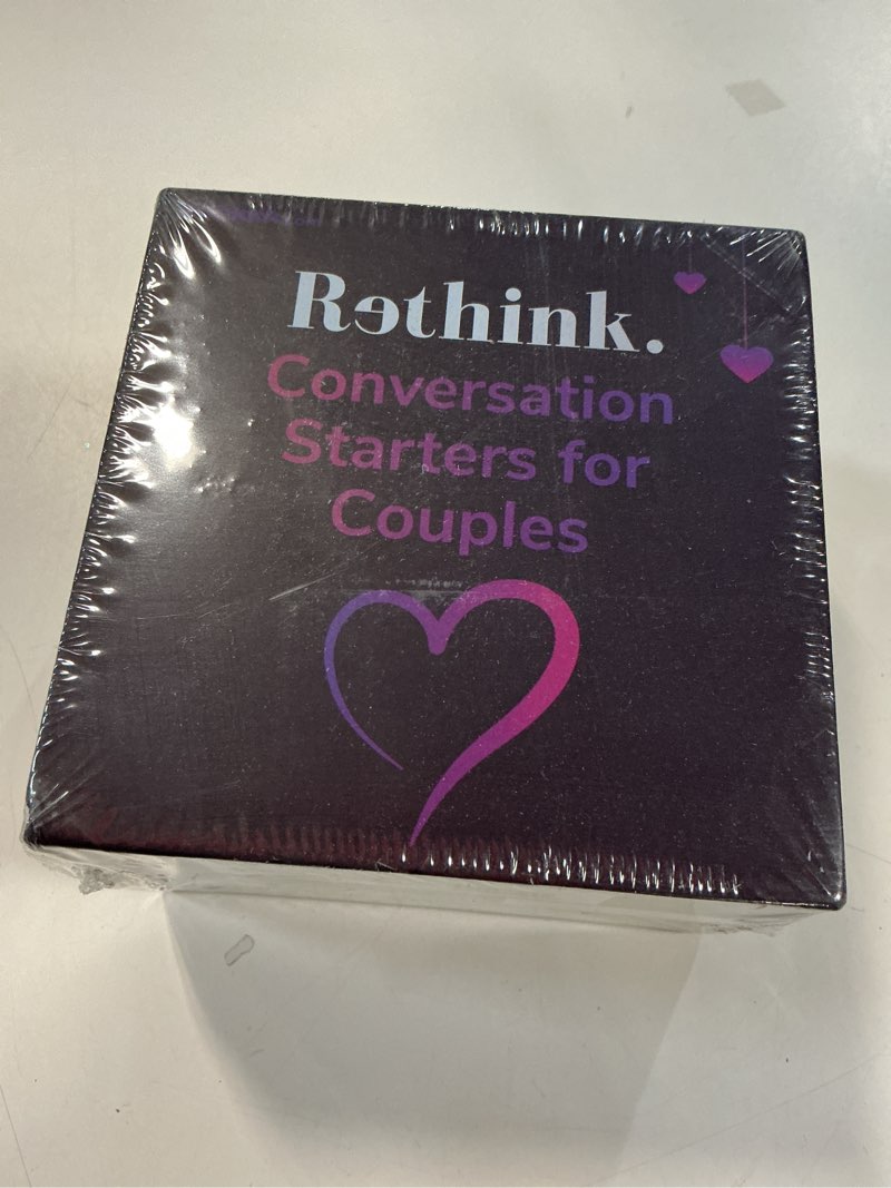 Condition photo showing New/Like New for QUOKKA Conversation Cards Game - Couples Edition | Premium Version | Relationship Connection - Great Board Game for Married Husband & Wife Premium Conversation