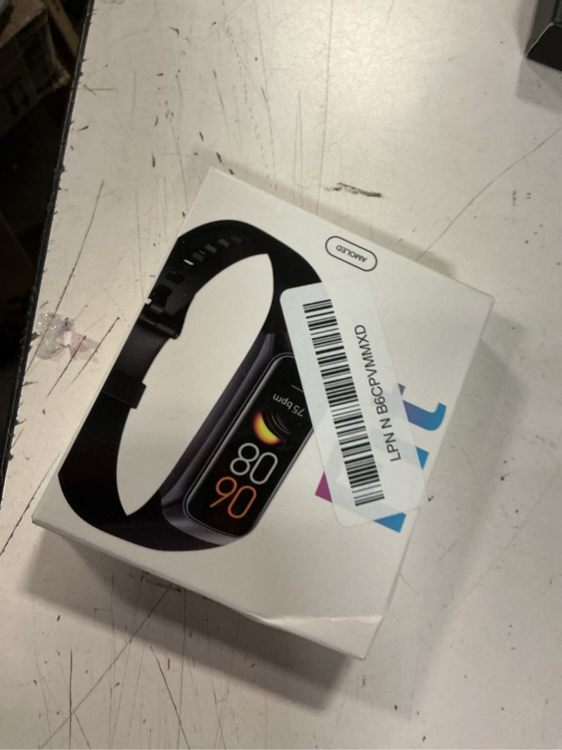 Condition photo showing New/Like New for Fitness Tracker with 24/7 Heart Rate, Blood Oxygen Blood Pressure Sleep Monitor, Activity Trackers 5 ATM Waterproof,Step Calorie Counter Pedometer Health Smart Watch for Women Men Beige