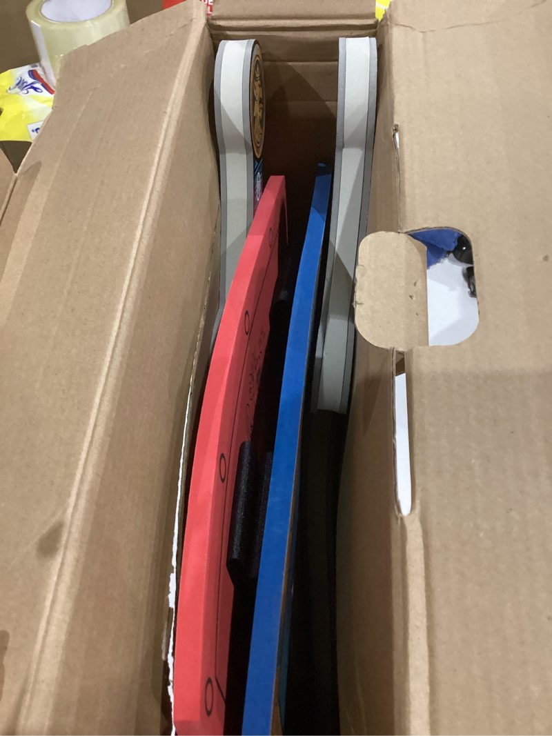 Condition photo showing Good Condition for Liontouch - Noble Knight Foam Swords, Shields & Axes, Blue & Red | Playfighting Set for Boys, 3-8 Years | Safe Medieval Toy Weapons & Battle Accessories | Pretend Play, Dress Up & Costumes for Kids Blue + Red
