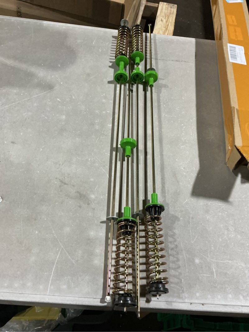Condition photo showing Good Condition for upgrade dc97-16350y washer suspension rods(27.6), replace dc97-16350v dc97-18610c samsung washer suspension rods, compatible with wa54r7600ac, wa52a5500av, wa45k7600aw, wa54r7200aw, wa54r7600av