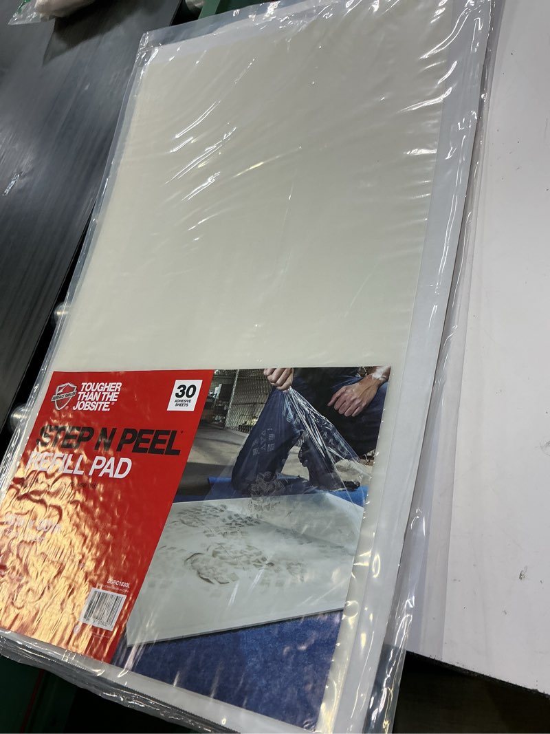 Condition photo showing Good Condition for surface shields clear plastic rectangular indoor or outdoor door mat