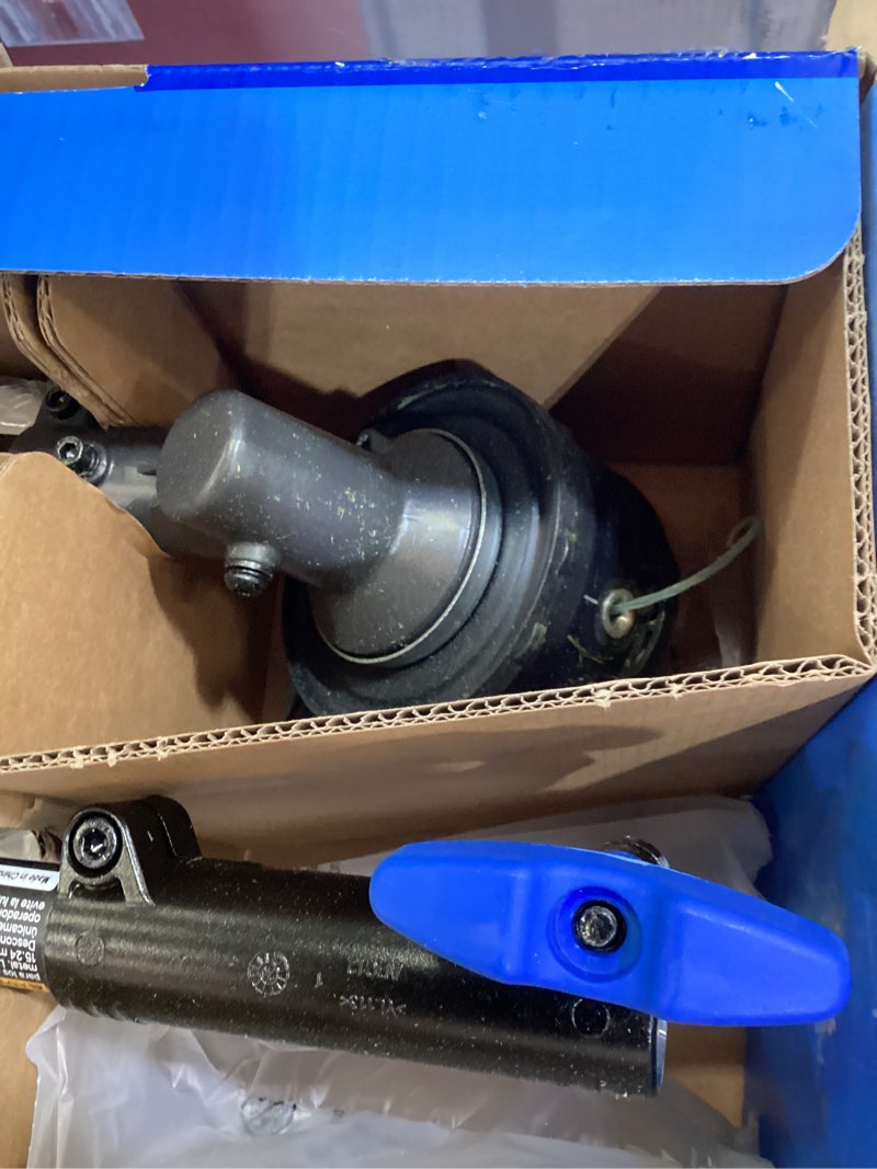 Condition photo showing As Is for 48v max 24vx2 attachment capable string trimmer kit 