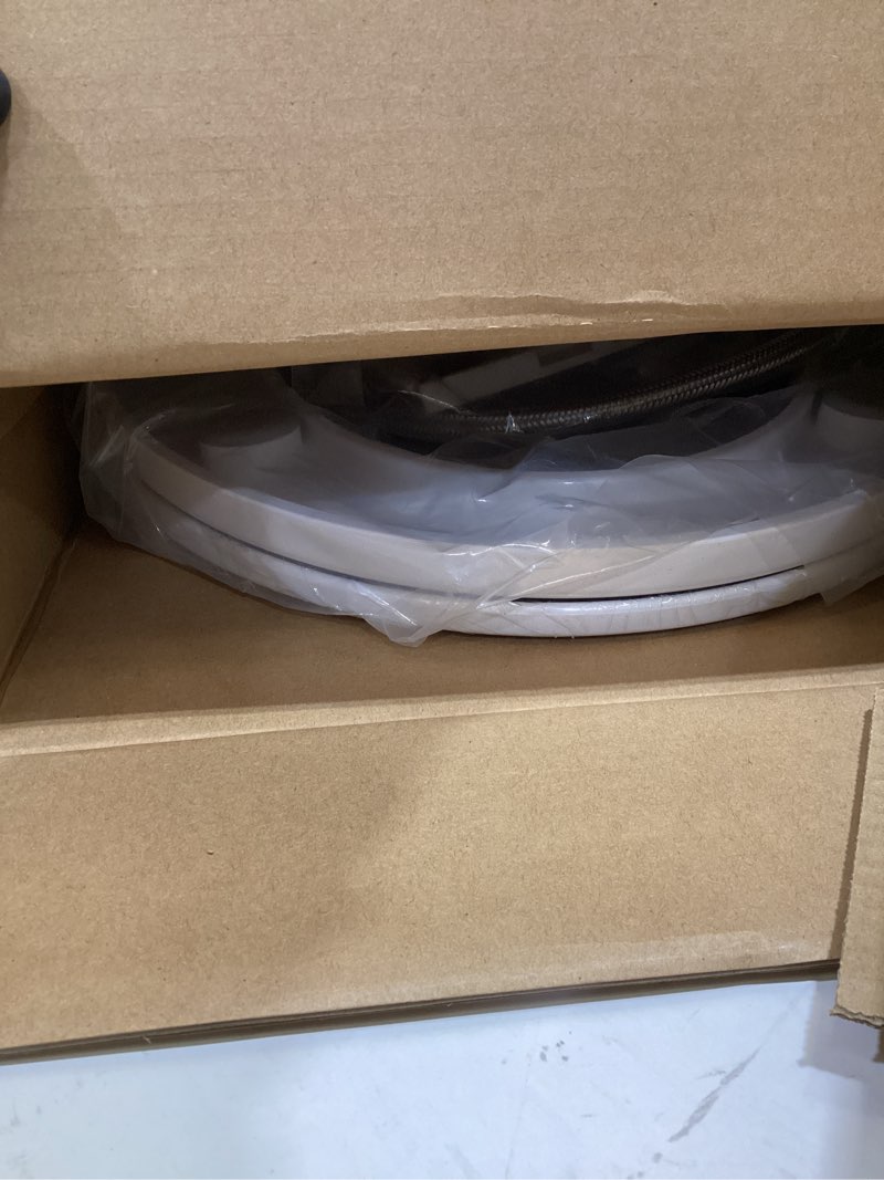 Condition photo showing Good Condition for Hibbent Round Bidet Toilet Seat with Slow Close, Non-Electric Bidet Attachment for Toilet Seat with Dual Nozzle, Bidet Sprayer with Adjustable Self-Cleaning Nozzles, Brass T Adapter