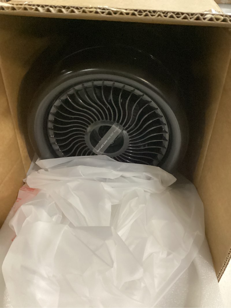 Condition photo showing As Is for Humidifiers for Large Room Home Bedroom 2000 sq.ft. 17L/4.5Gal Large Humidifier with Extension Tube & 4 Speed Mist,Top Fill Wholehouse Humidifier with 360°Nozzle for Plant Commercial Greenhouse(Black)