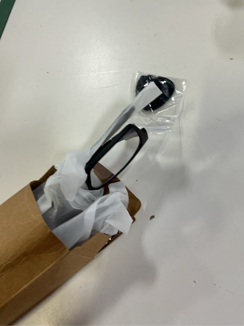 Condition photo showing New/Like New for skyoak excellent tr90 unbreakable progressive multifocus reading glasses for men, thick frame anti blue light/uv readers, 2 pack quality chunky computer glass no-line multifocal eyeglasses c1, +2.5x