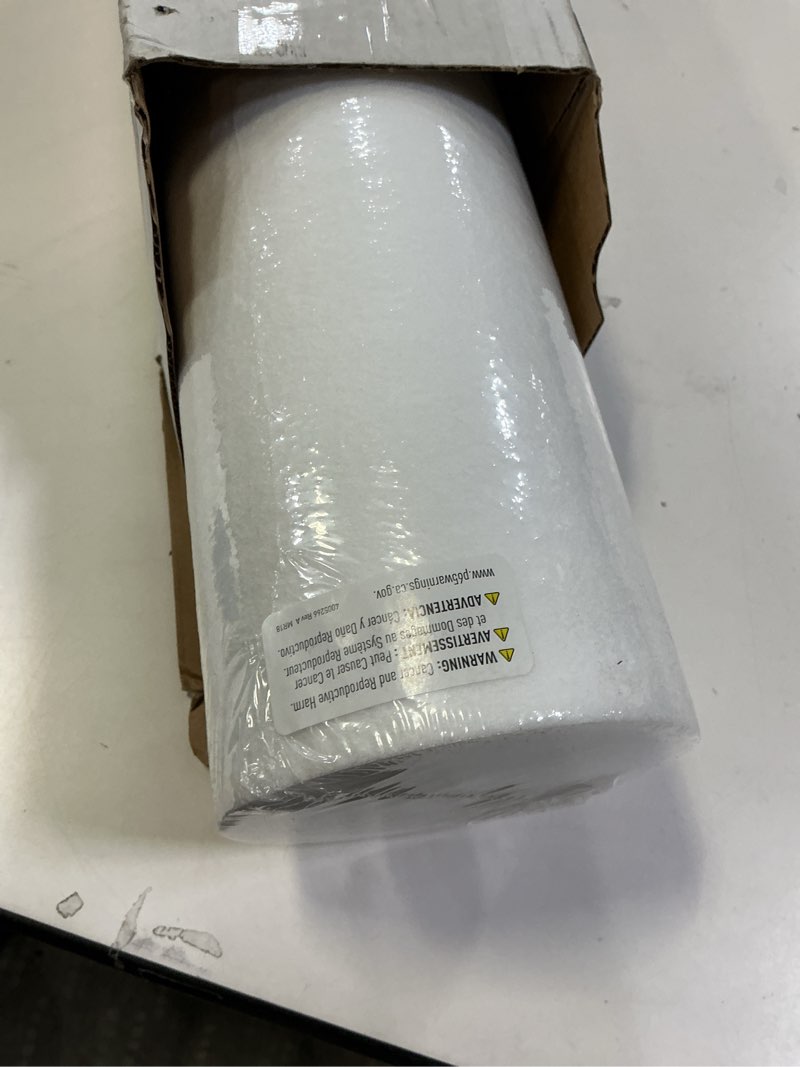Condition photo showing New/Like New for Pentair Pentek DGD-7525-20 Big Blue Water Filter, 20-Inch Whole House Sediment Filter Cartridge Replacement, Dual-Gradient Density Spun Polypropylene, 20" x 4.5", 25 Micron, Pack of 1, White Pack of 1 25 micron