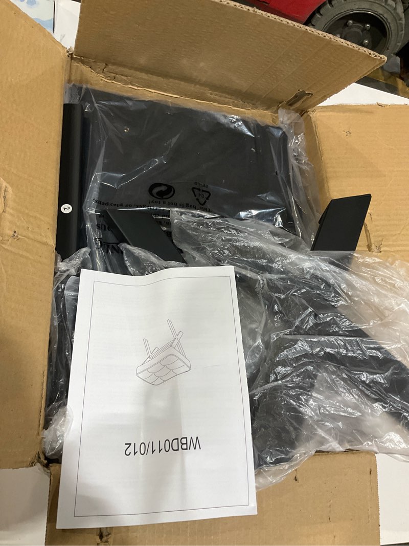 Condition photo showing Good Condition for IBUYKE Small 12" H Footrest, Square Linen Foot Stool with Metal X-Leg, Multi-Use as Small Side Table, Step Stool for Living Room, Bedroom, Entryway, Office, Dark Gray WBD011G 12.2"-Linen Dark Grey