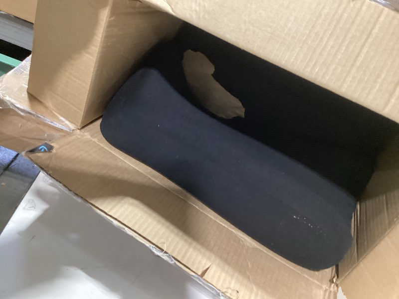 Condition photo showing As Is for Cushion Lab Patented Pressure Relief Seat Cushion for Long Sitting Hours on Office & Home Chair - Extra-Dense Memory Foam for Soft Support. Car Pad for Hip, Tailbone, Coccyx, Sciatica - Black
